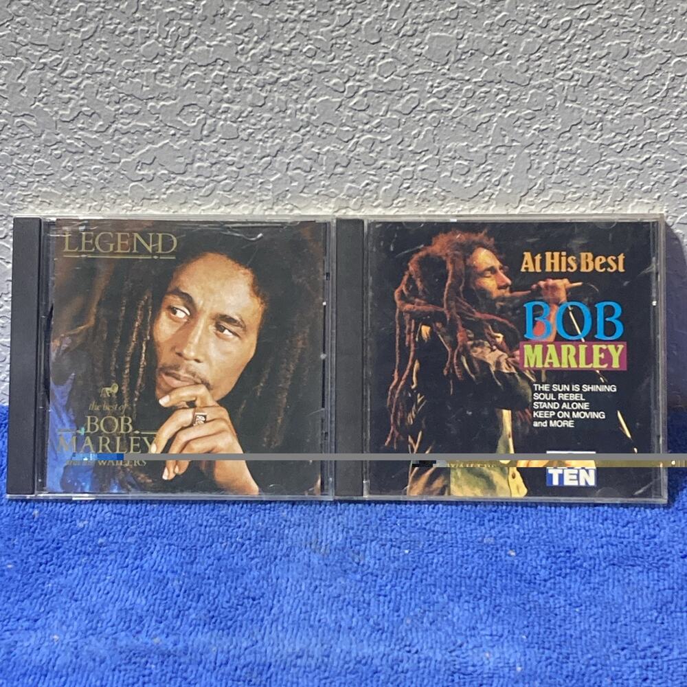 Bob Marley and The Wailers (2 CD Lot) Legend + At His Best Greatest Hits Reggae